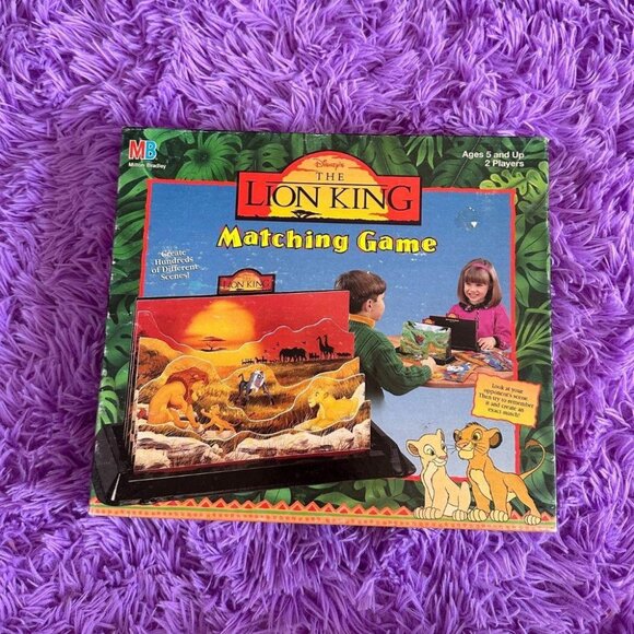 Disney | Games | Vintage Lion King Matching Game | Poshmark